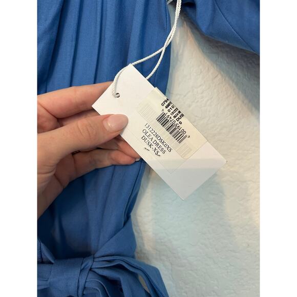 NWT Reformation Olea Dress in Dusk XS - Picture 5 of 7